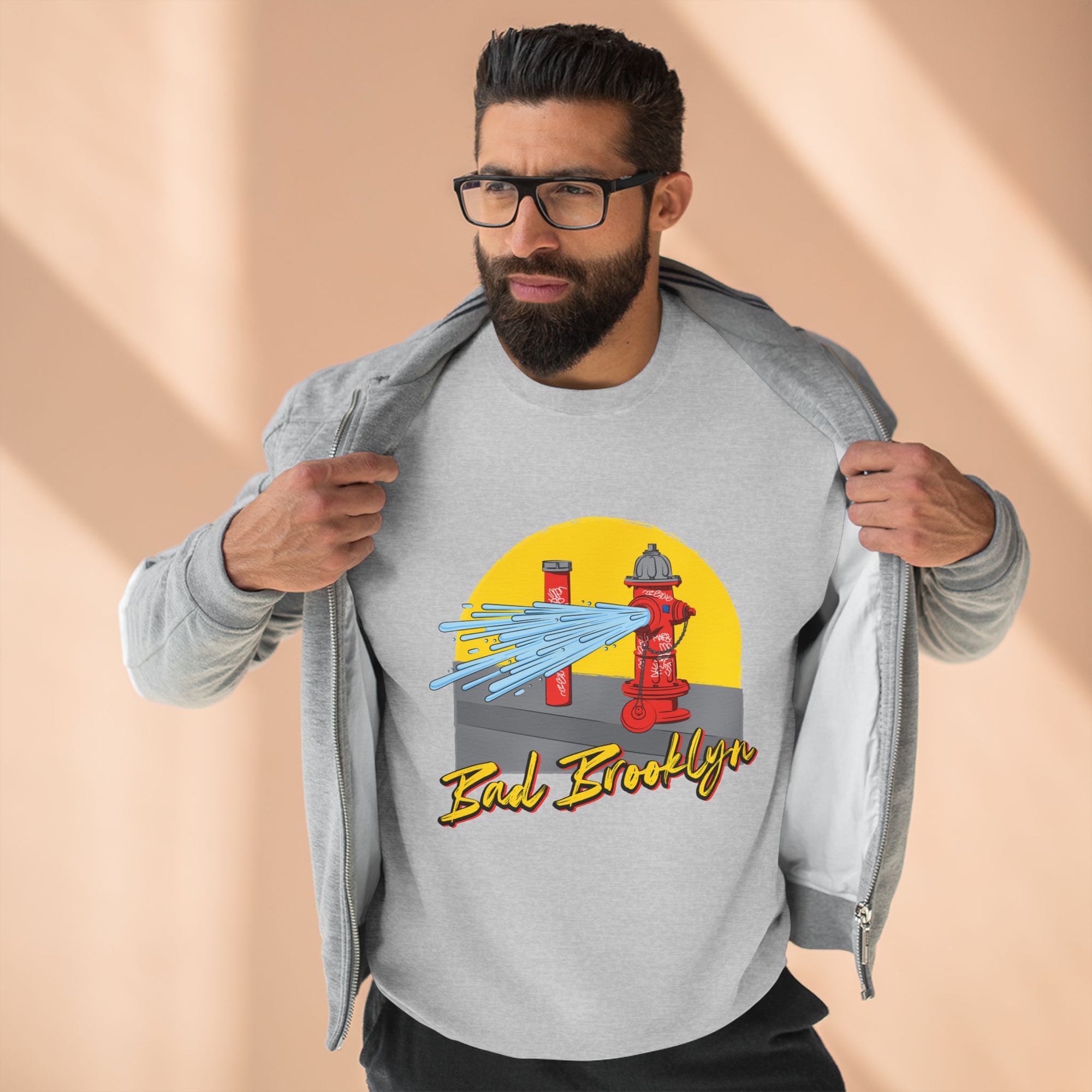 BadBrooklyn Street Fire Hydrant Sweatshirt
