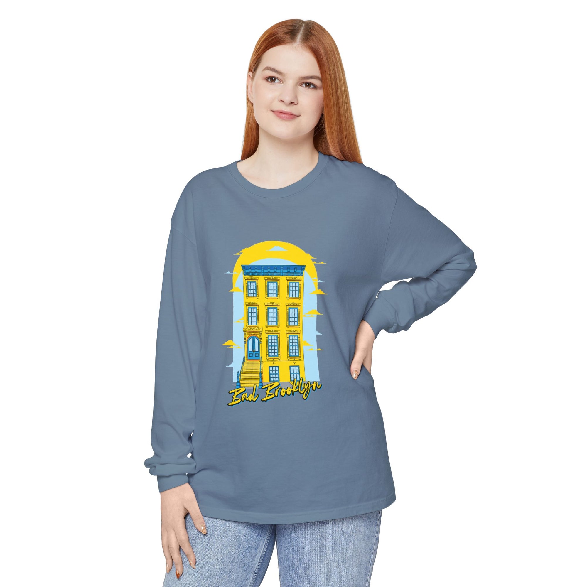 BadBrooklyn Classic Building Premium Sweatshirt