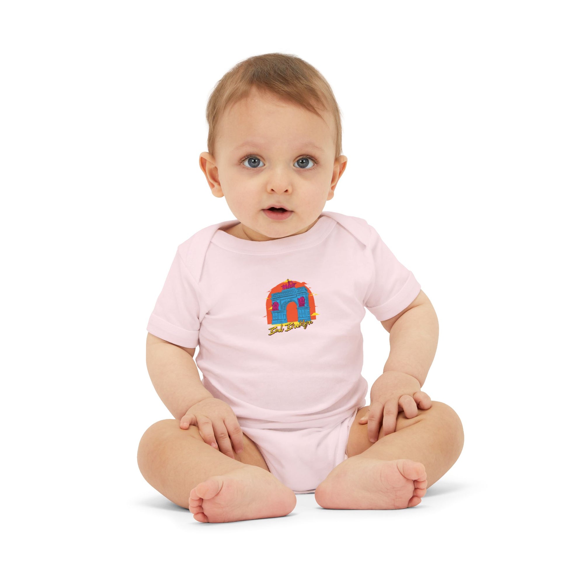 BadBrooklyn Archway Baby Infant Jersey Bodysuit