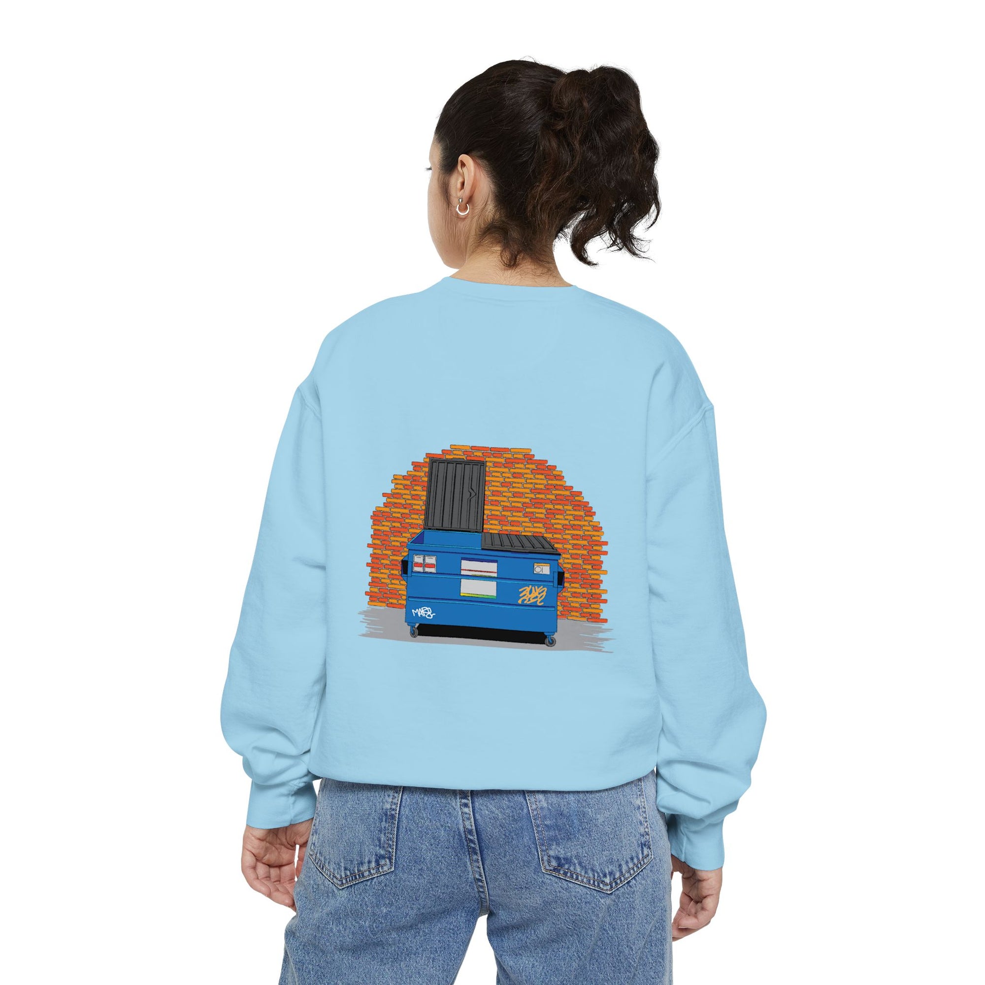 BadBrooklyn Dumpster Alley Premium Sweatshirt