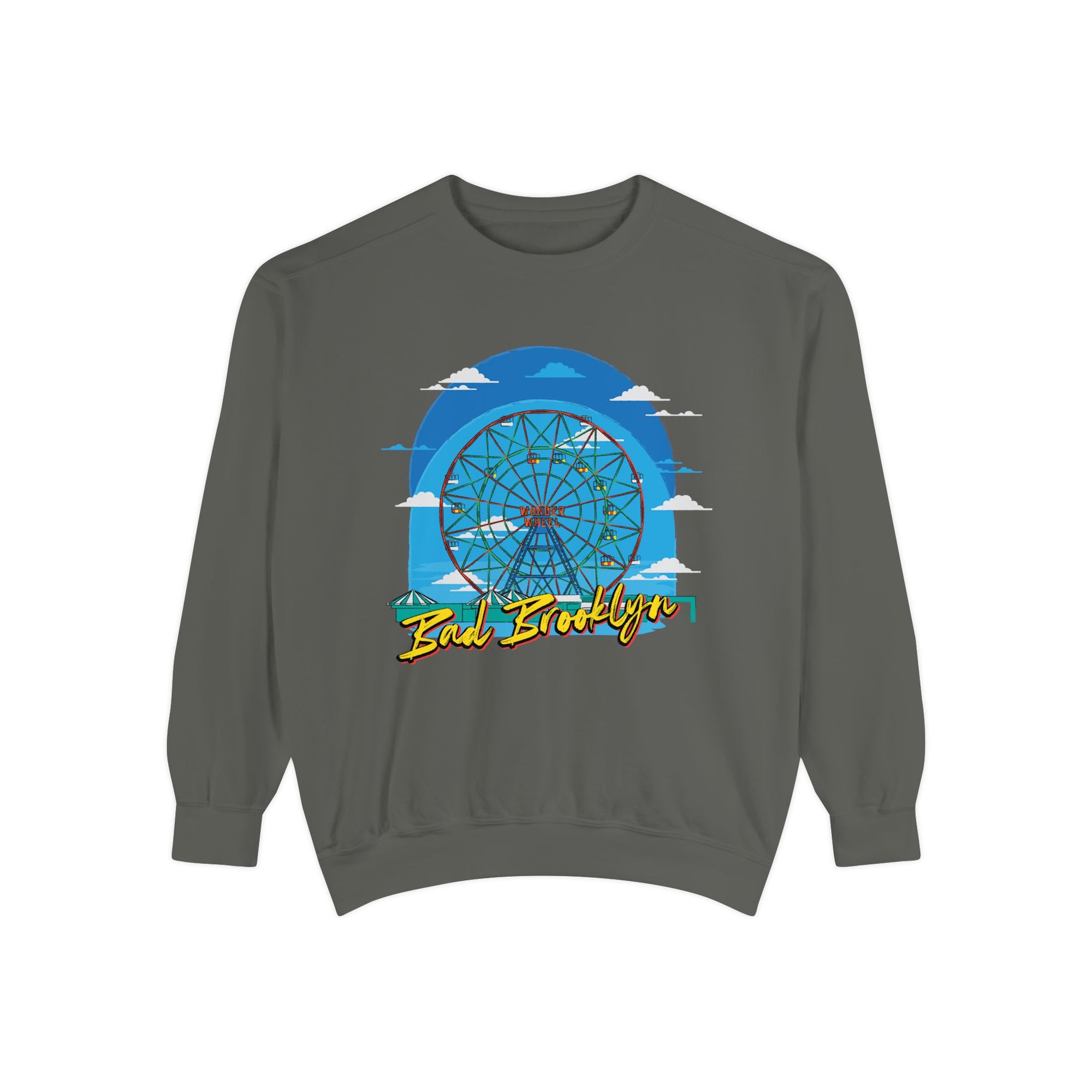 BadBrooklyn Ferris Wheel Premium Sweatshirt