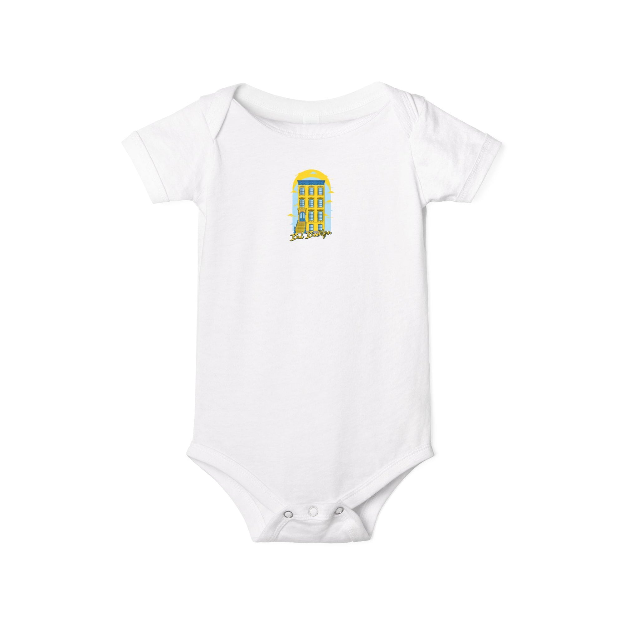 BadBrooklyn Classic Building Baby Infant Jersey Bodysuit