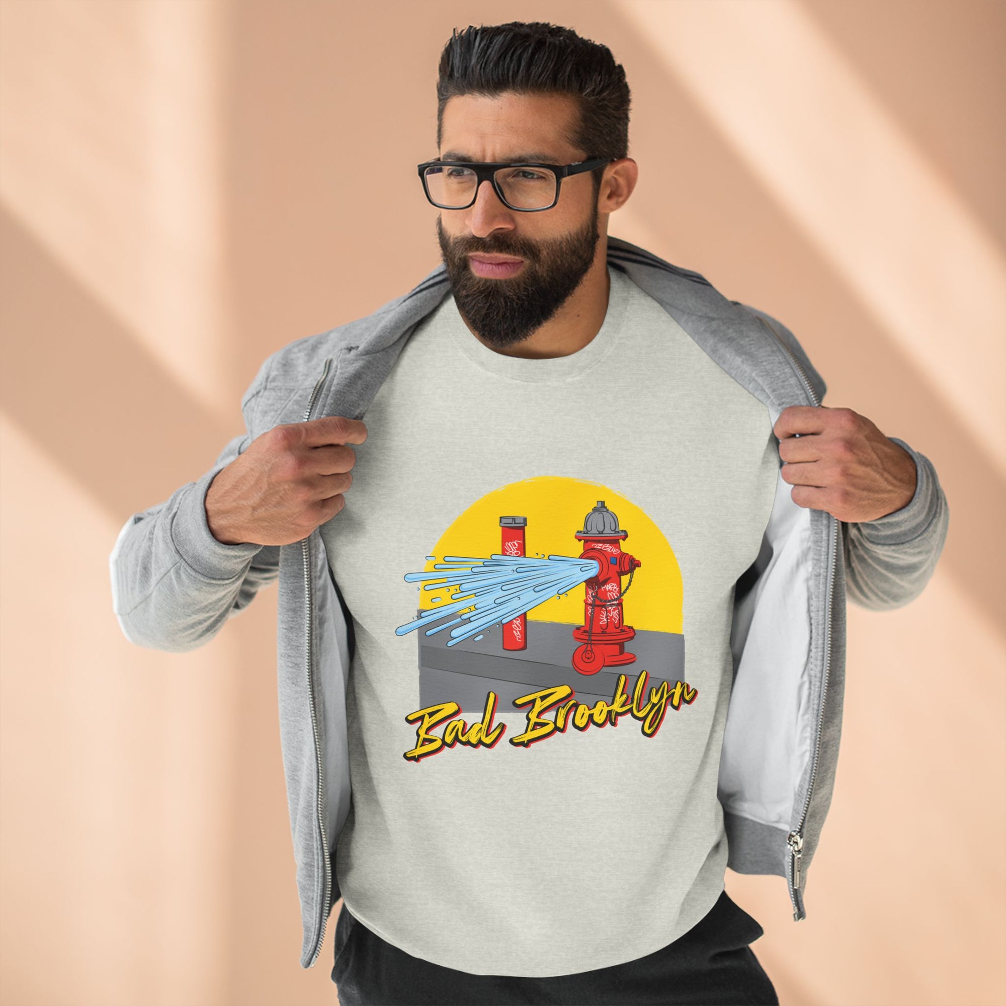 BadBrooklyn Street Fire Hydrant Sweatshirt