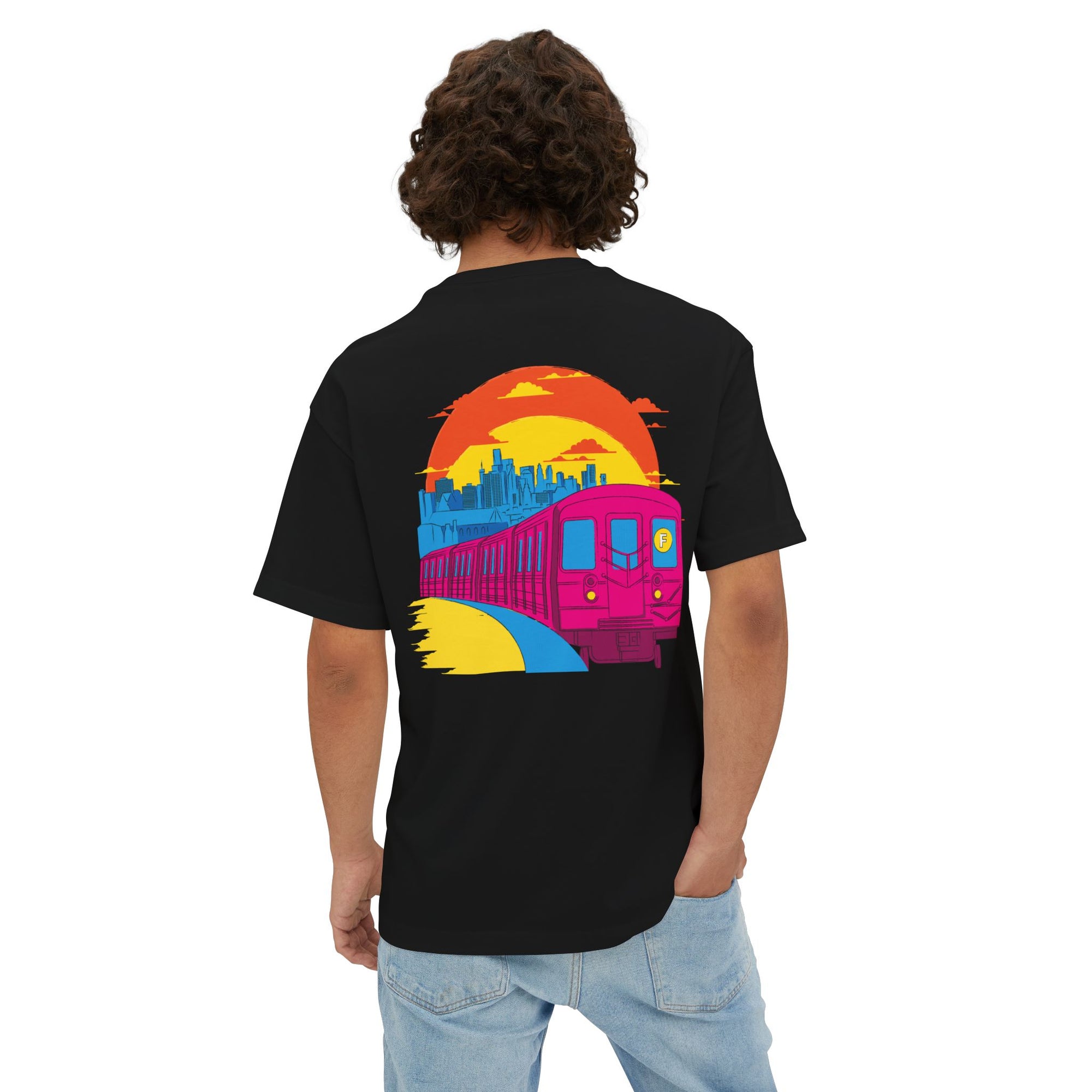 BadBrooklyn Sunset Subway Shirt