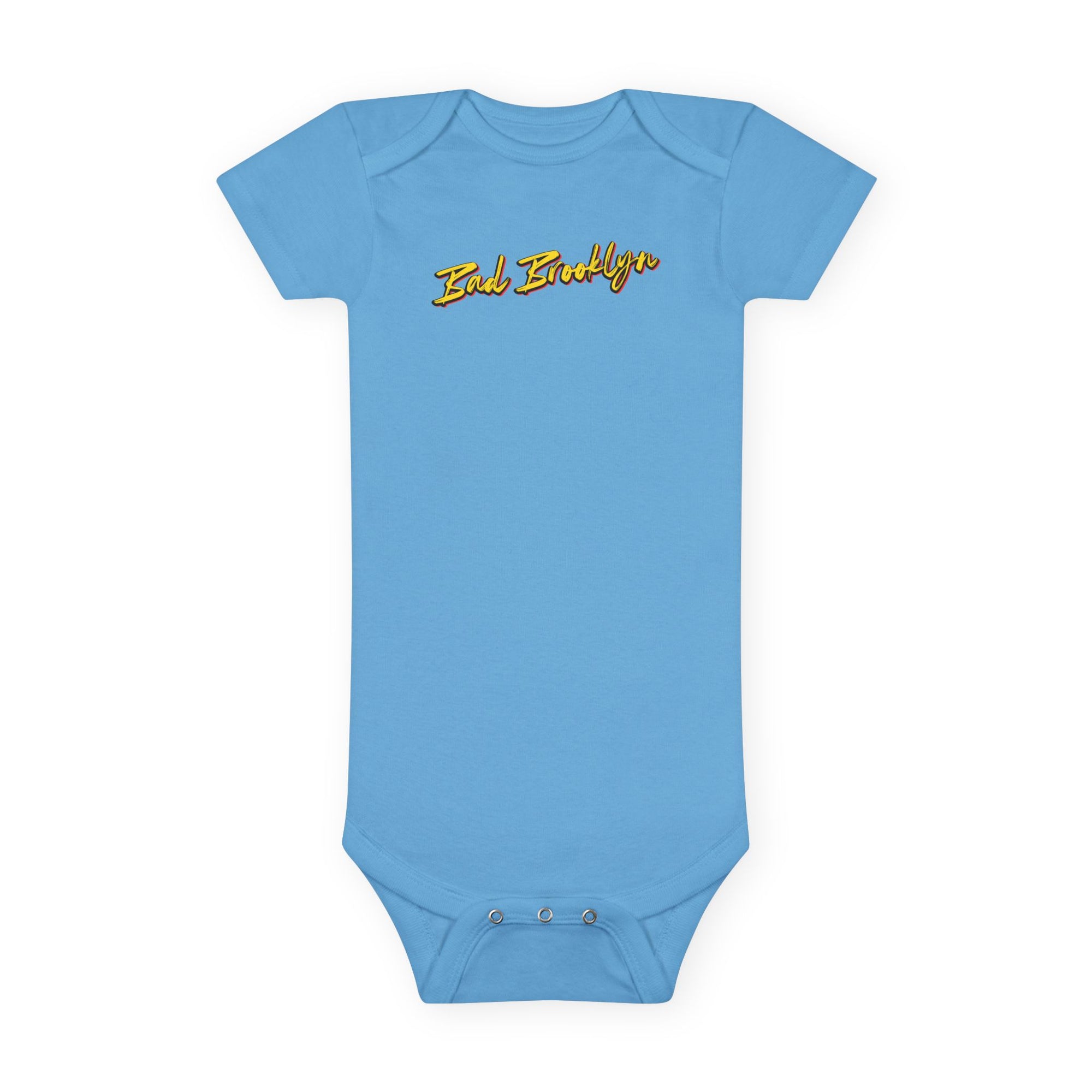 BadBrooklyn Retro Payphone Short Sleeve Baby Onesie