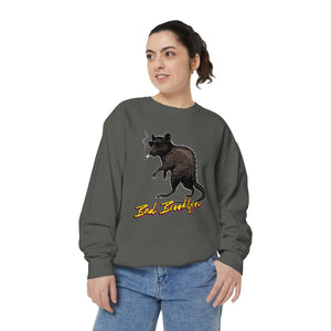 BadBrooklyn Street Rat Smoking Premium Sweatshirt