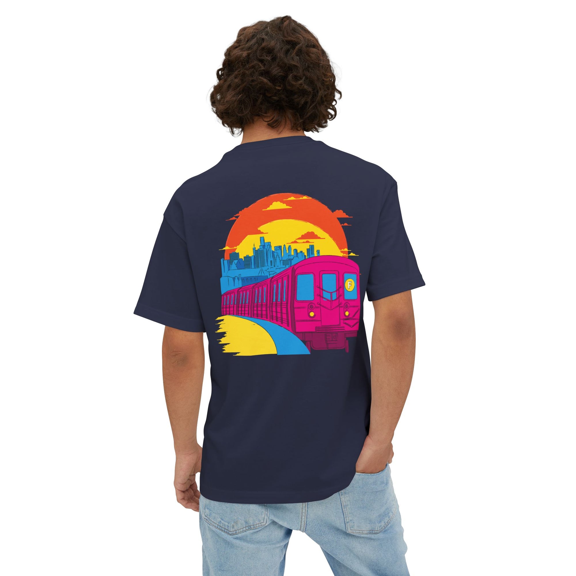 BadBrooklyn Sunset Subway Shirt