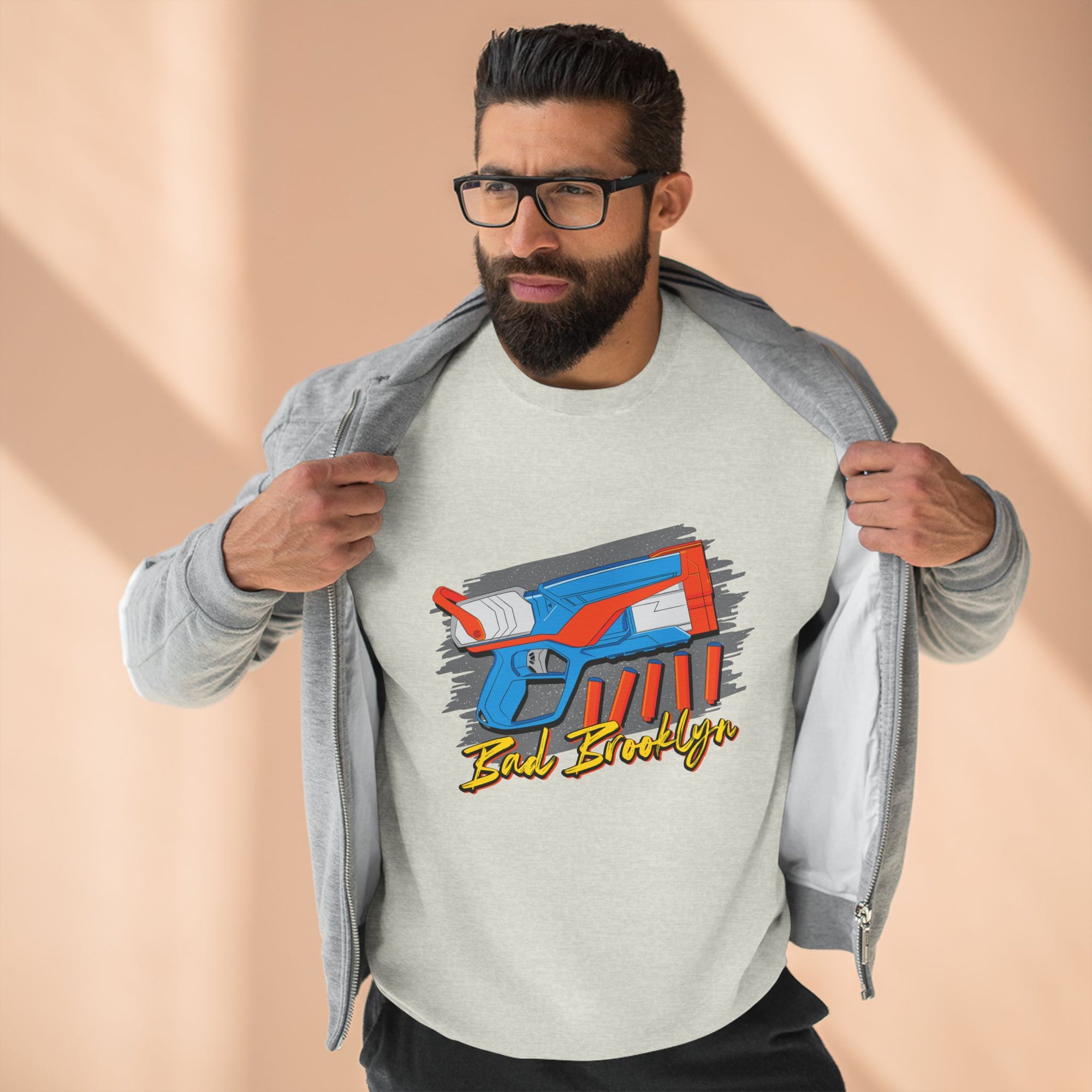 BadBrooklyn Nerf Retro Blaster Sweatshirt