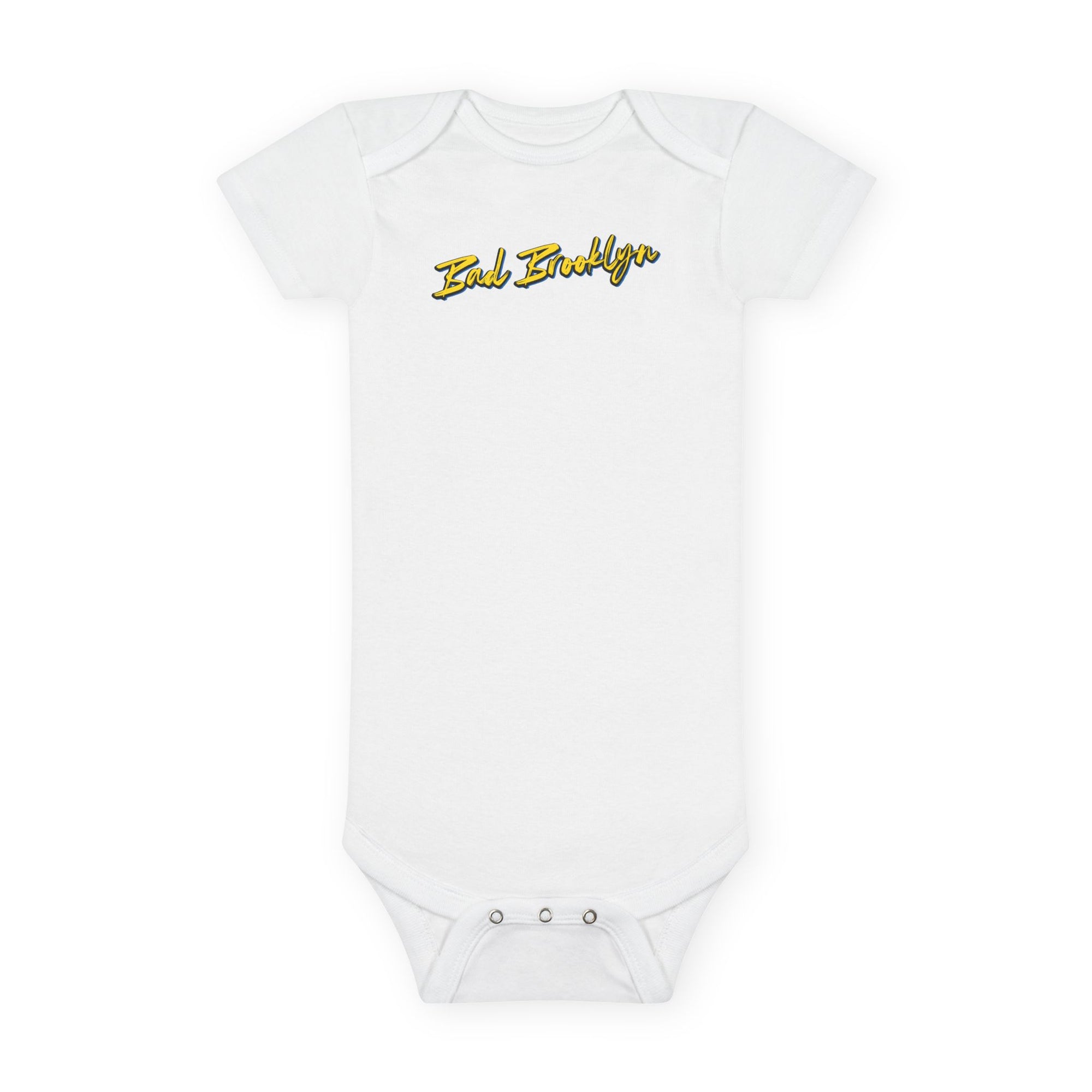 BadBrooklyn Water Tower Sunset Short Sleeve Baby Onesie