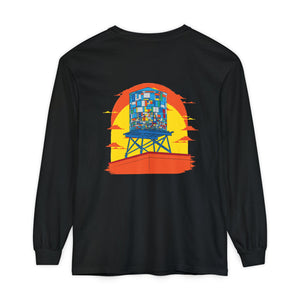 BadBrooklyn Water Tower Sunset Premium Sweatshirt
