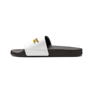 BadBrooklyn Gold Classic Slide Sandals