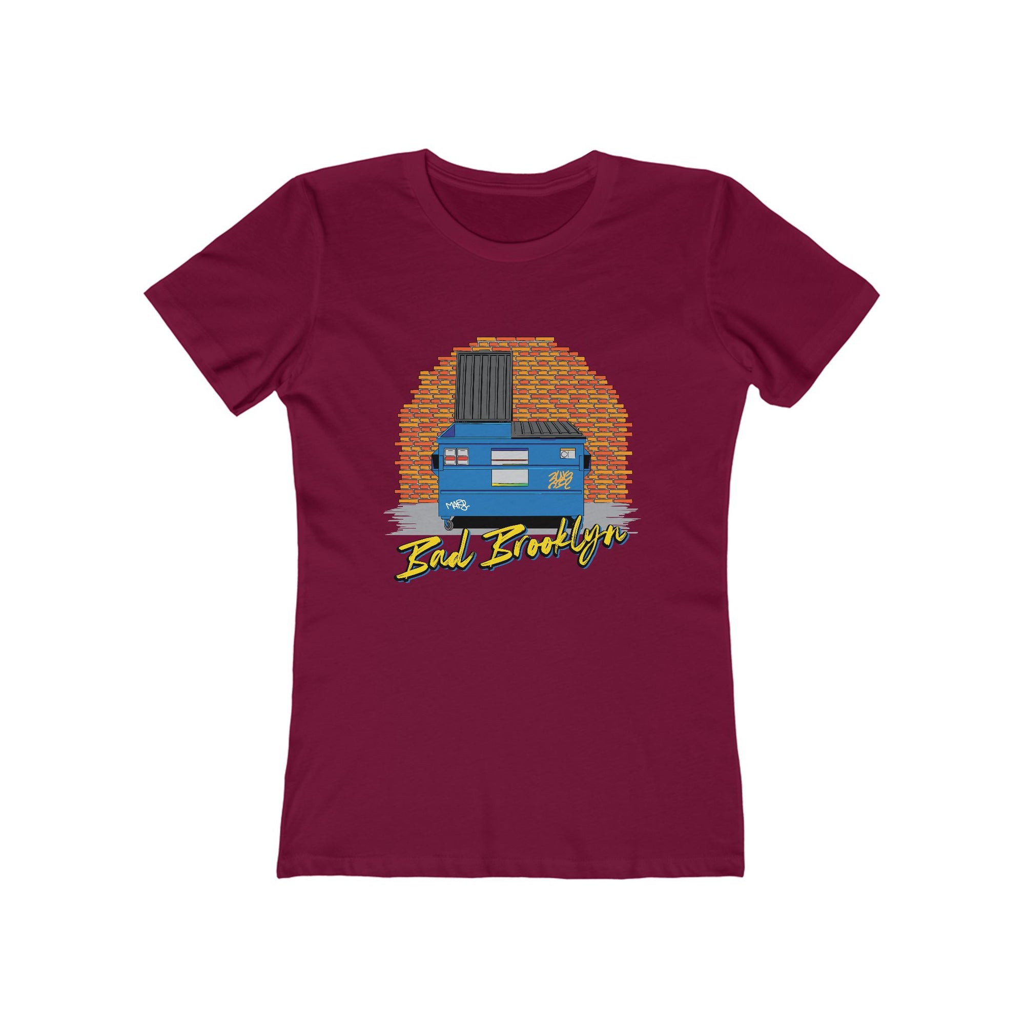 BadBrooklyn Dumpster Alley Women's Shirt