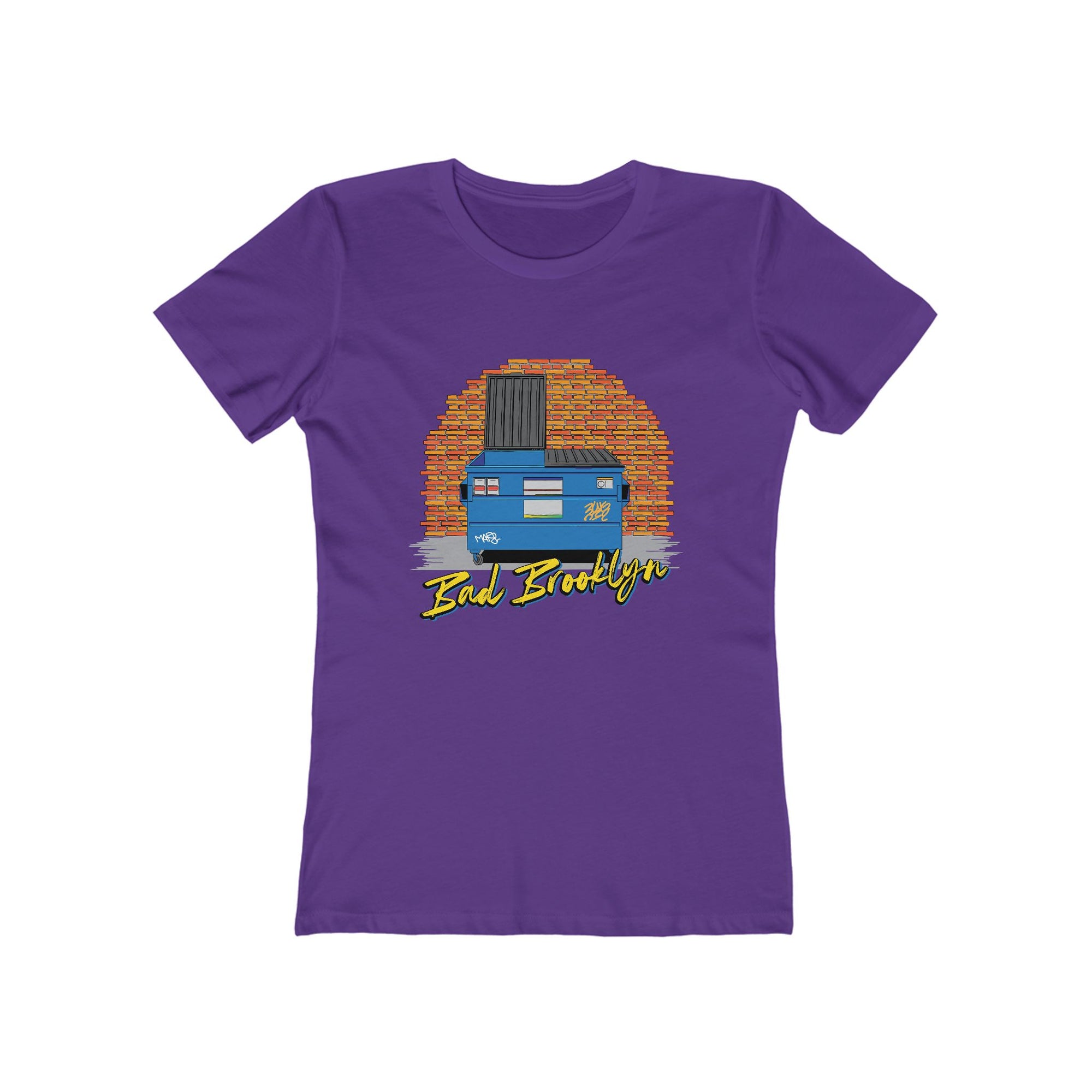 BadBrooklyn Dumpster Alley Women's Shirt