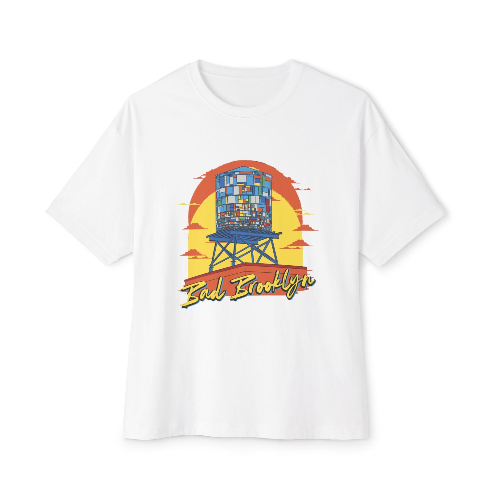 BadBrooklyn Water Tower Sunset Shirt