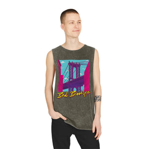 BadBrooklyn Bridge Vibes Stonewash Tank