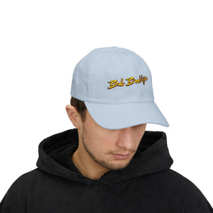 BadBrooklyn Gold Classic Embroidered Dad Cap