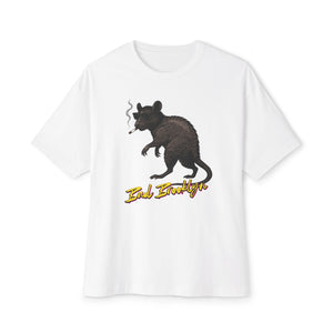 BadBrooklyn Street Rat Smoking Graphic Shirt