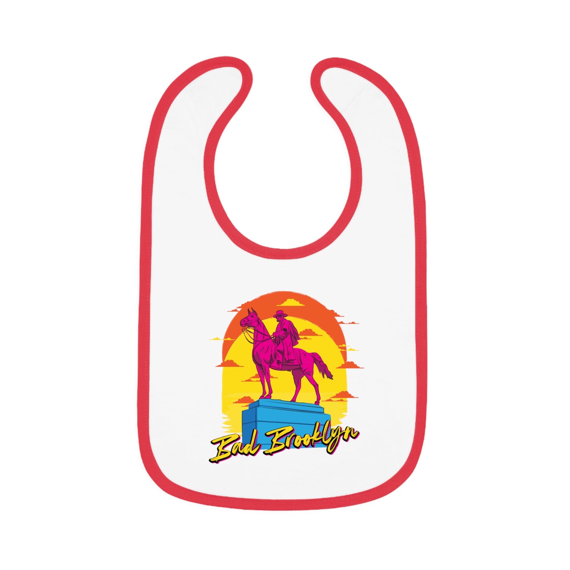 BadBrooklyn Western Cowboy Baby Bib