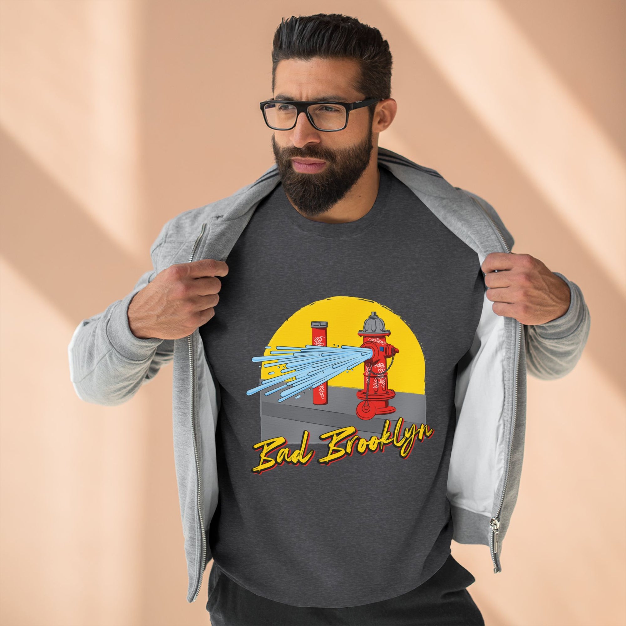 BadBrooklyn Street Fire Hydrant Sweatshirt