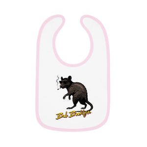 BadBrooklyn Street Rat Smoking Baby Bib