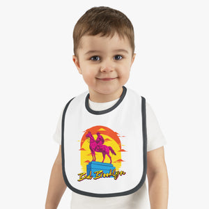 BadBrooklyn Western Cowboy Baby Bib