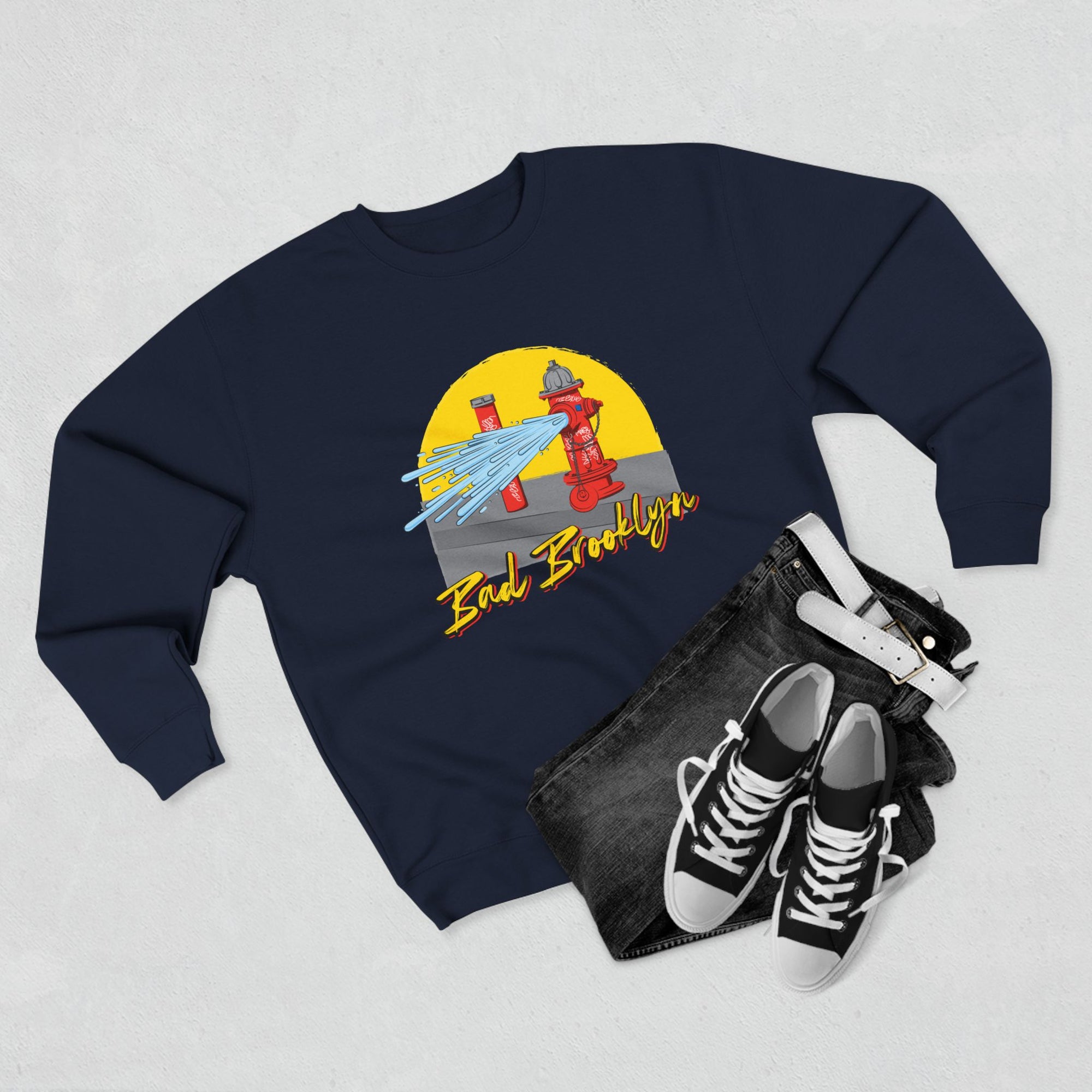 BadBrooklyn Street Fire Hydrant Sweatshirt
