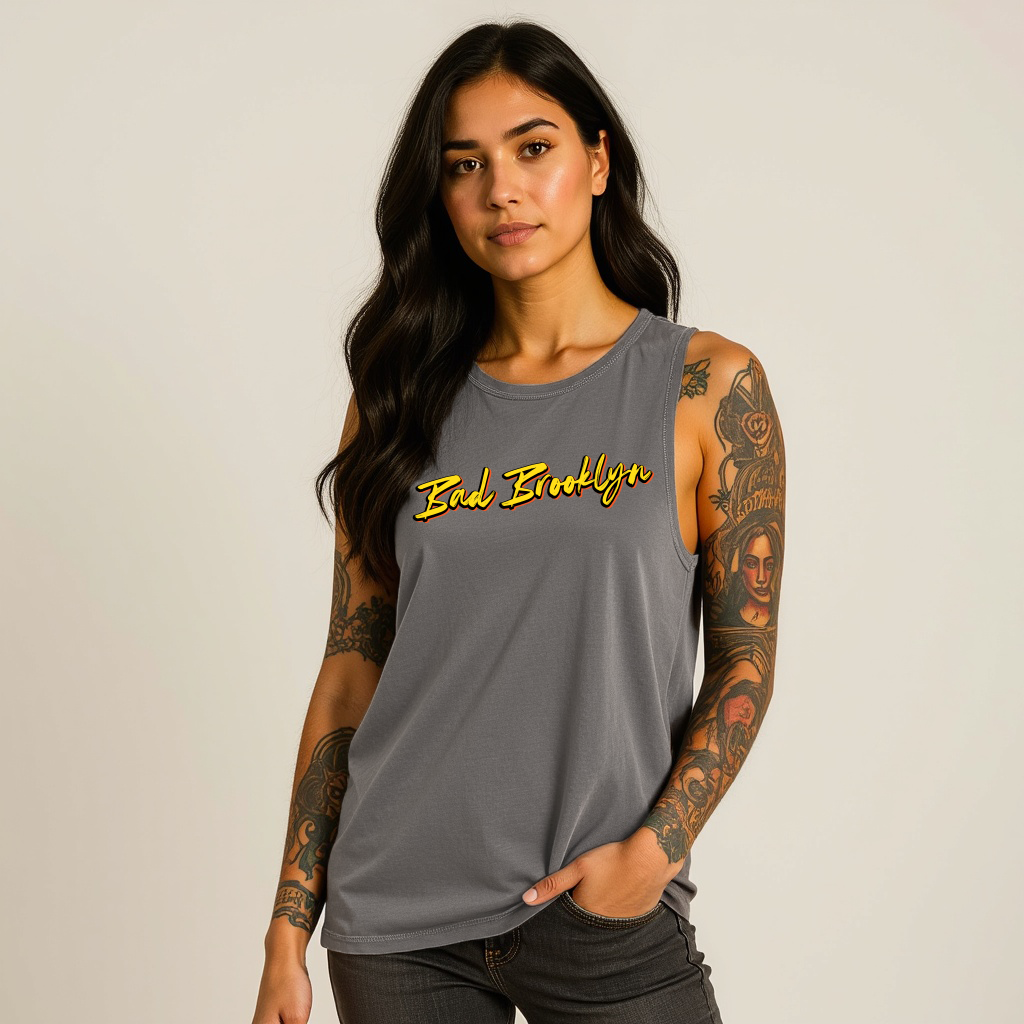 BadBrooklyn Gold Classic Stonewash Tank