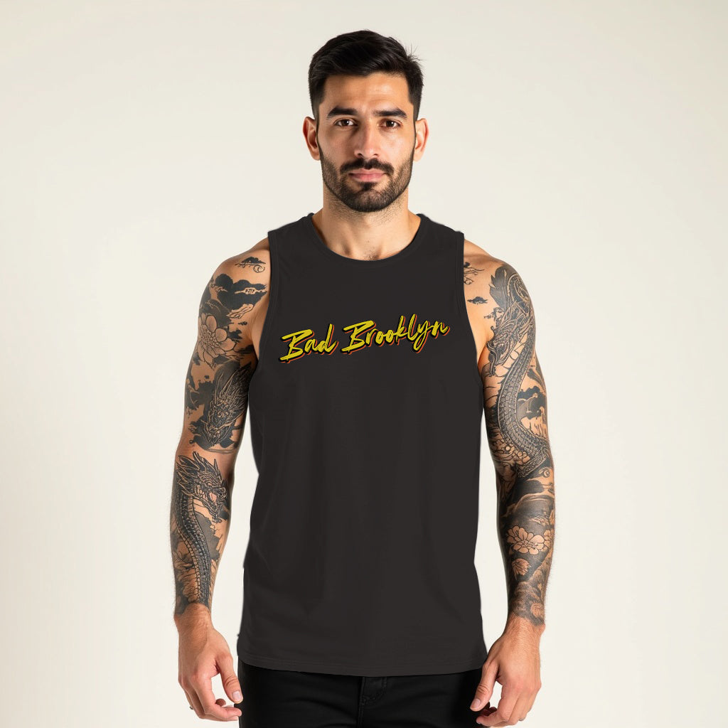 BadBrooklyn Gold Classic Stonewash Tank