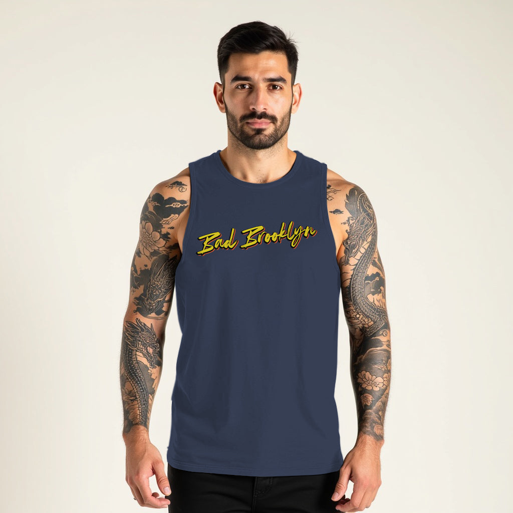 BadBrooklyn Gold Classic Stonewash Tank