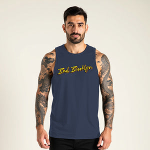 BadBrooklyn Gold Classic Stonewash Tank