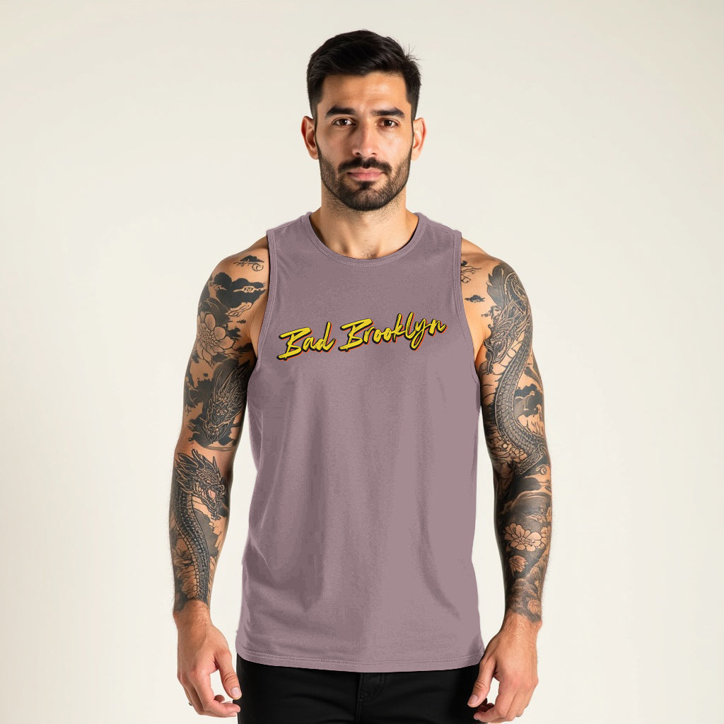 BadBrooklyn Gold Classic Stonewash Tank